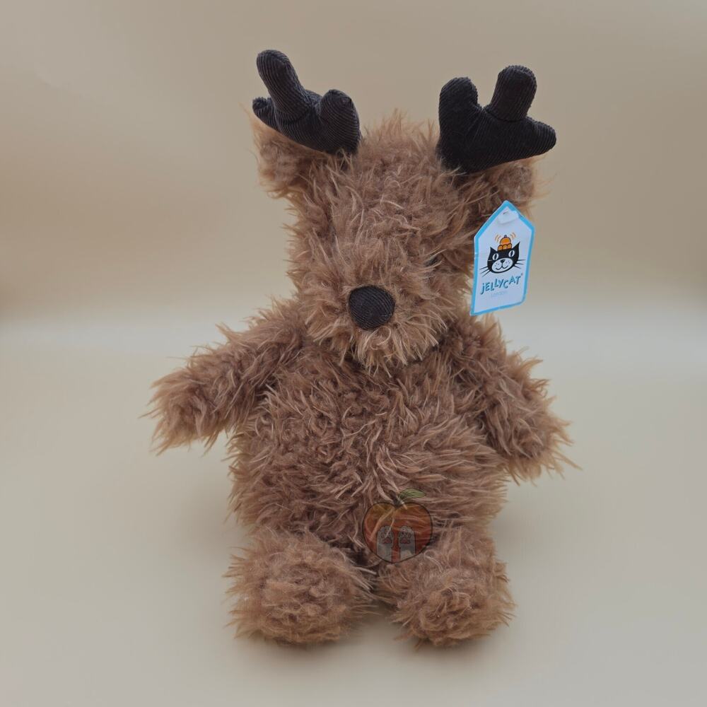 Jellycat Pudding Reindeer Medium - AUTHENTIC - NEW WITH TAGS
